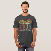 Vintage Limited Edition Vintage 1979 Birthday retr Tシャツ (正面フル)