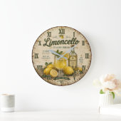 Vintage Limoncello Italian Dream ラージ壁時計 (ホーム)