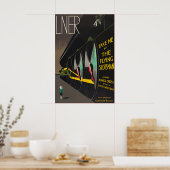 Vintage LNER Flying Scotsman Train Poster London ポスター (キッチン)