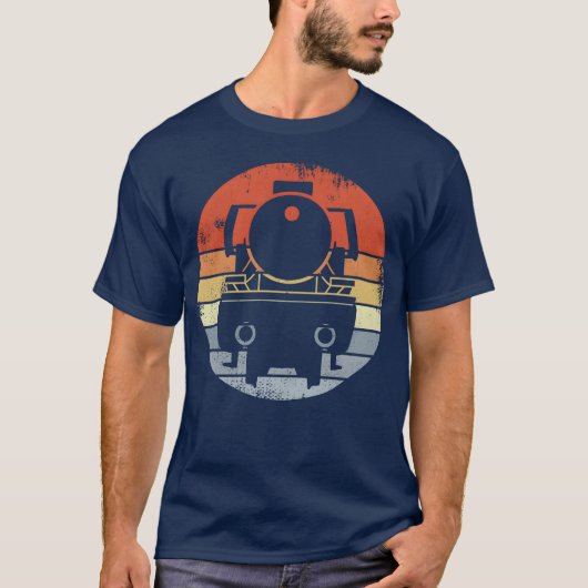 Vintage Locomotive gift Tシャツ (正面)