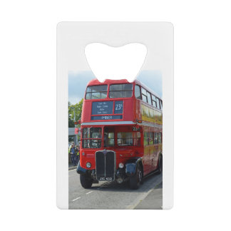 Vintage London Bus クレジットカード栓抜き