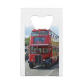Vintage London Bus クレジットカード栓抜き (裏面)