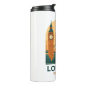 Vintage London England Travel Thermal Tumbler  タンブラー (回転左)