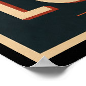 Vintage London Travel ポスター (角)