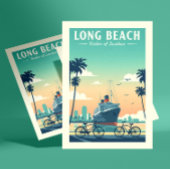 Vintage Long Beach ポストカード