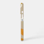 Vintage Long Parsnip Pattern iPhone 16ケース (左側面)