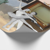 Vintage Look American Collage ラッピングペーパー (角)