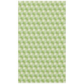 Vintage Look Green Yellow Ecru Patchwork  テーブルクロス (正面)