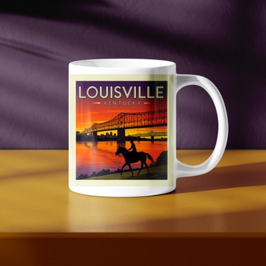 Vintage Louisville Kentucky コーヒーマグカップ