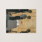 Vintage Love and Romance, Couple Elegant Dinner ジグソーパズル (横)