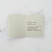 Vintage Love in New York ノートカード (内部)