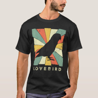 Vintage Lovebird Retro Style Animal Tシャツ