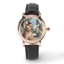 Vintage, Lovely Bali Women and Tropical Paradise 腕時計