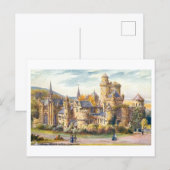 Vintage Lowenburg Castle, Kassel, Germany ポストカード (正面/裏面)