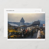 Vintage Lucerne Switzerland Postcard 1959 ポストカード (正面/裏面)