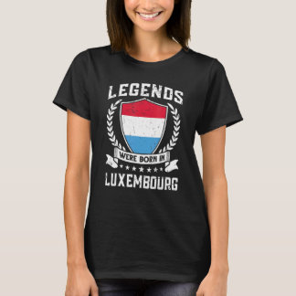 Vintage Luxembourgish Flag Tシャツ
