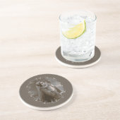 Vintage Madonna and Child with Silver Frame コースター (側面)