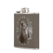 Vintage Madonna and Child with Silver Frame フラスク (左)