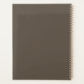 Vintage Madonna and Child with Silver Frame プランナー手帳 (裏面)