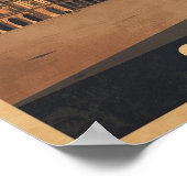  Vintage Madrid Travel ポスター (角)