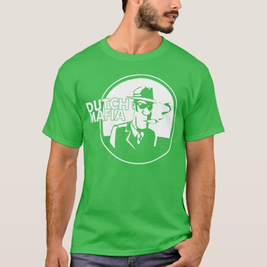 vintage Mafia girl Tシャツ (正面)