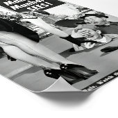 Vintage Magazine Comical Advertisement  ポスター (角)