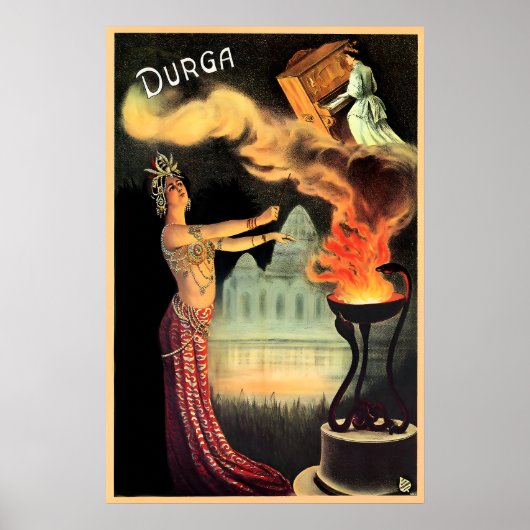 Vintage Magic Show Promo Poster Print 1 ポスター (正面)