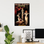 Vintage Magic Show Promo Poster Print 1 ポスター (ホームオフィス)