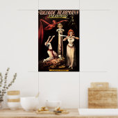 Vintage Magic Show Promo Poster Print 1 ポスター (キッチン)