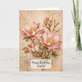 Vintage Magnolia カード (正面)