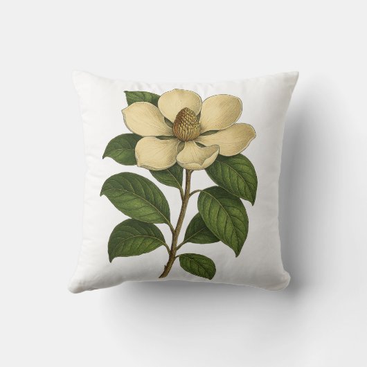 Vintage Magnolia クッション (裏面)