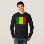 Vintage Mali Flag Malian Independence Day Tシャツ (正面フル)