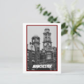 Vintage Manchester Cityscape England 2001 シーズンポストカード (スタンド正面)