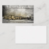 Vintage Manor Landscape Enclosure Card - Rustic  エンクロージャーカード (正面/裏面)