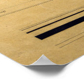 Vintage Map of Alexandria VA (1864) ポスター (角)