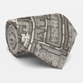 Vintage Map of Florence Italy (1847) ネクタイ (ロール)