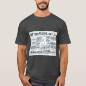 Vintage Map of Maine 1912 Tシャツ (正面)