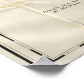 Vintage Map of Maui Island (1906) ポスター (角)