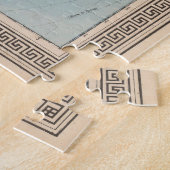 Vintage Map of The World (1876) ジグソーパズル (側面)