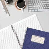 Vintage Marbled Classic Composition Pattern ノートブック