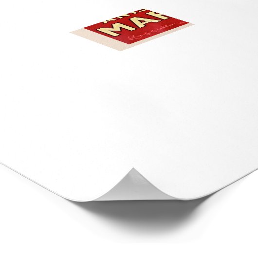 Vintage Marie Brizard Anisette Poster ポスター (角)