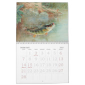Vintage Marine Life Fish, Oceans and Rivers カレンダー (2月 2027)