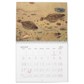 Vintage Marine Life Fish, Oceans and Rivers カレンダー (1月 2027)