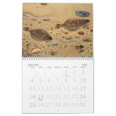 Vintage Marine Life Fish, Oceans and Rivers カレンダー (1月 2026)