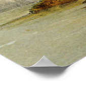 Vintage Marine Life Shorebirds, Avocet Birds ポスター (角)