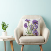 Vintage Mary Vaux Walcott Flowers Botanicals クッション (椅子)