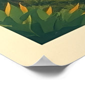 Vintage Maui, Hawaii Travel Illustration ポスター (角)