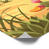 Vintage McAllen Texas ポスター (角)