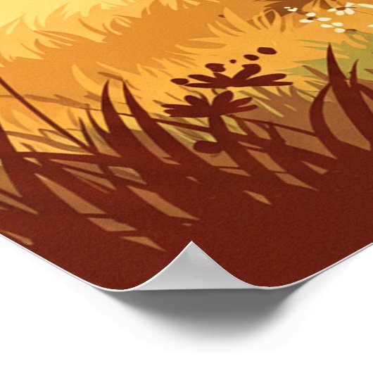 Vintage McKinney Texas ポスター (角)