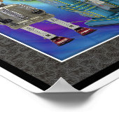 VINTAGE MCM SPACE TOYS PRINT ポスター (角)